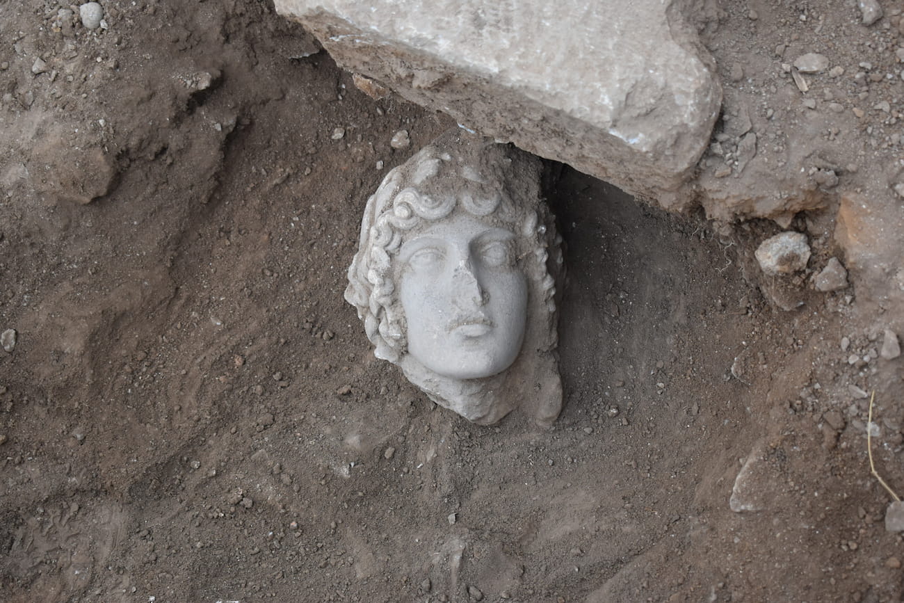 Philippi's Byzantine Fountain Unearthed, Reveals Marble-Paved Thoroughfare and Majestic Sculptures