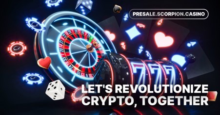 Scorpion Casino Presale Poised for Record-Breaking Run, Set to Eclipse Dogecoin and Pepe Coin