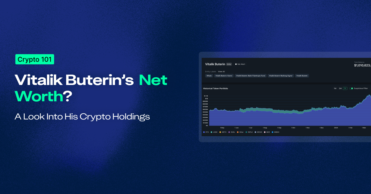 Crypto Titan Vitalik Buterin Tops $1 Billion Net Worth with Massive Ethereum Portfolio