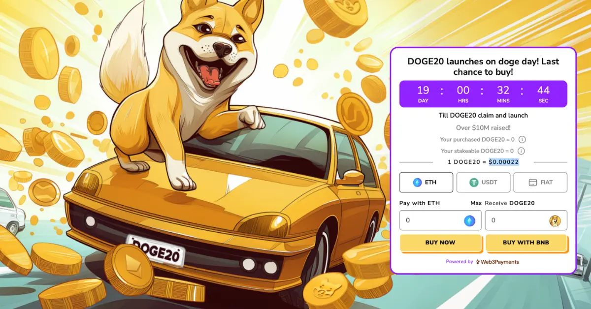 Dogecoin20: The Ultimate Upgrade Revolutionizing the Meme Coin Landscape