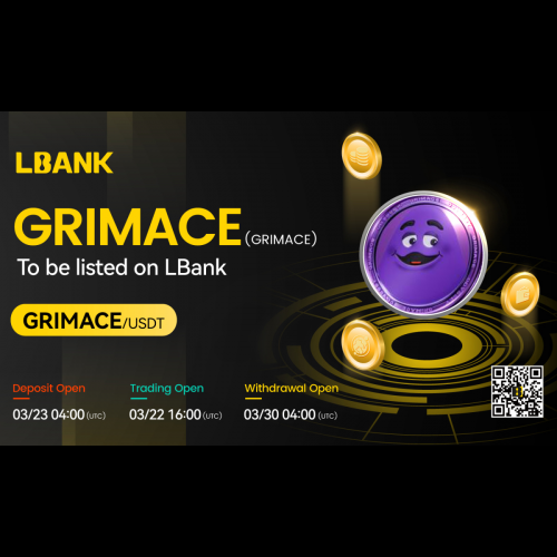 Die LBank-Börse führt den GRIMACE-Token ein und treibt damit ihren Aufstieg vom Meme zum Krypto-Star voran