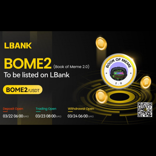 LBank Exchange는 Book of Meme 2.0(BOME2) 상장을 통해 Web3 Meme 문화에 혁명을 일으켰습니다.