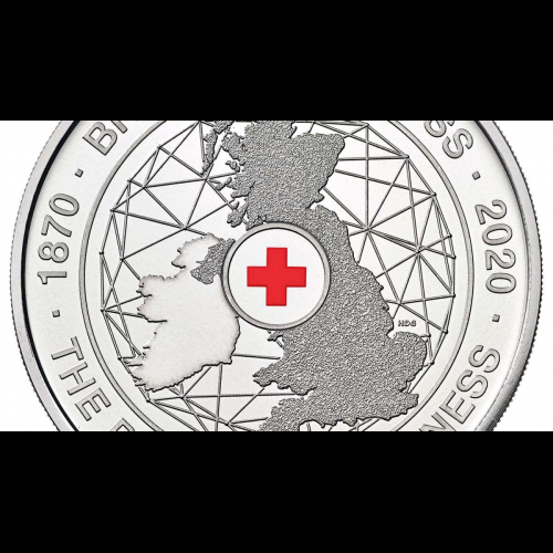 Royal Mint Commemorative Coin Honors British Red Cross's 150th Anniversary