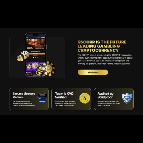 Scorpion Casino fusionne divertissement et investissement pour créer une nouvelle ère de crypto-monnaie