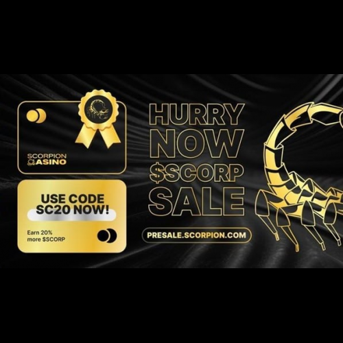 Scorpion Casino Dominates March Crypto Presale, Sets Records