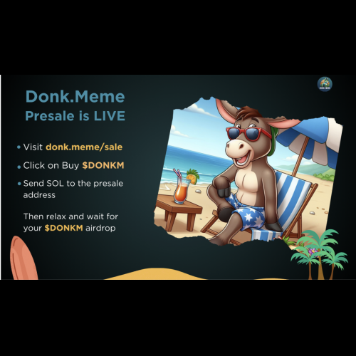 Solana's Meme Coin Craze: Donk.Meme Presale Breaks Records