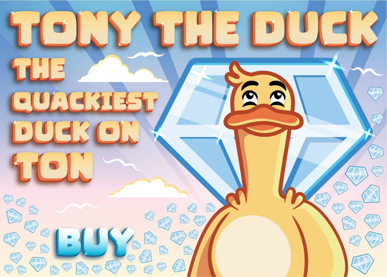 TONY THE DUCK: Soaring to Great Heights in the Cryptosphere