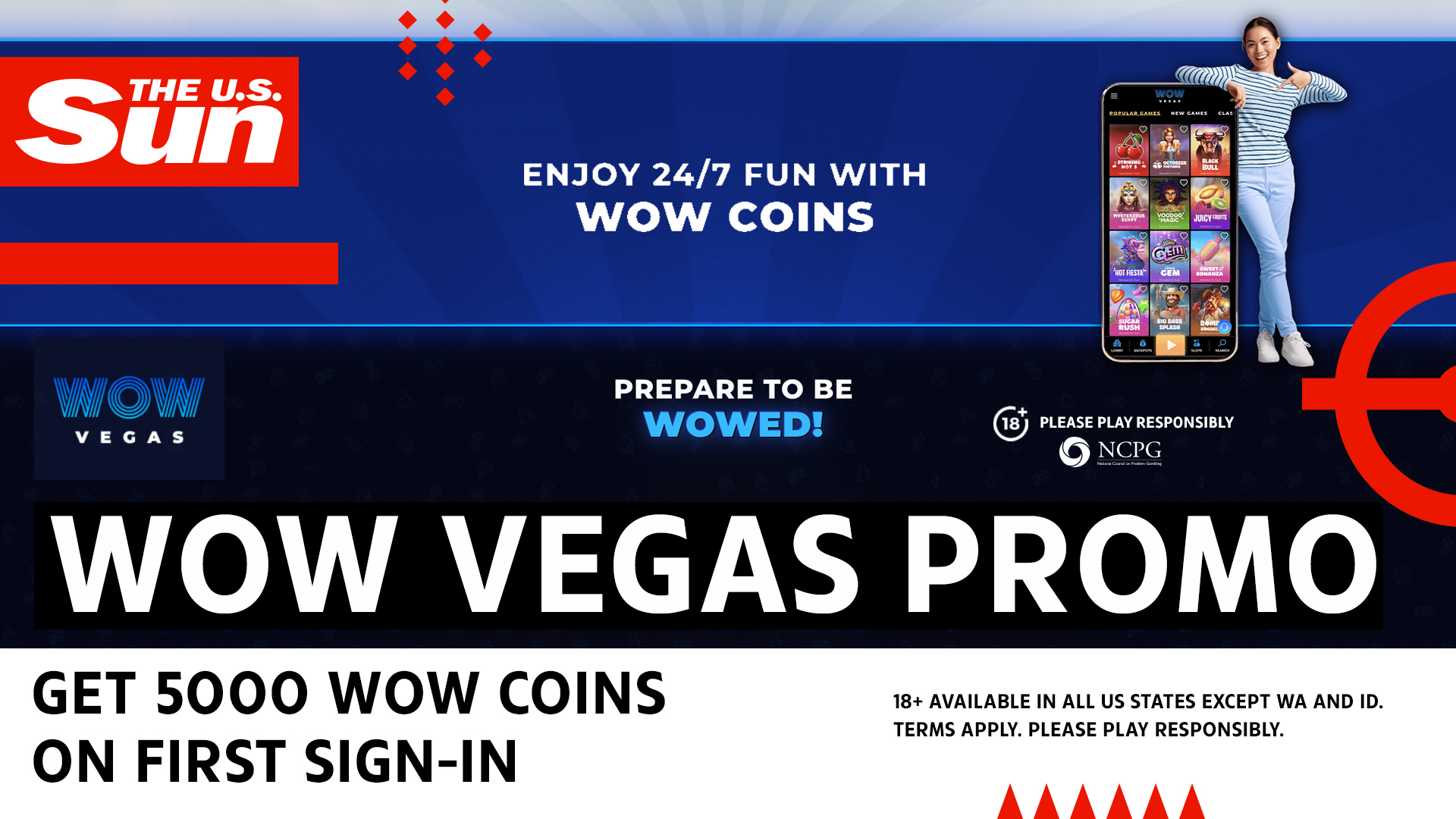 Wow Vegas Unveils Massive 5000 Wow Coin Welcome Promo for Sweepstakes Casino Players