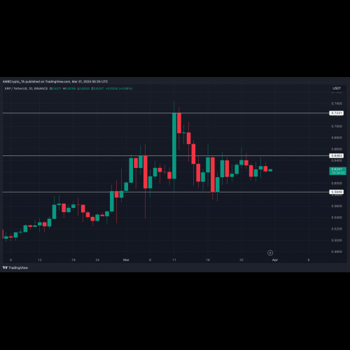 XRP 가격은 약간 변동하고 추세는 불분명합니다.