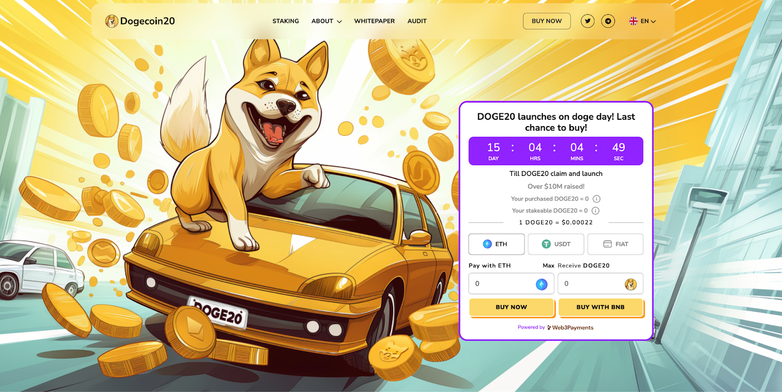 Dogecoin plonge brièvement et semble grimper à 0,3 $ lors de la frénésie du Doge Day