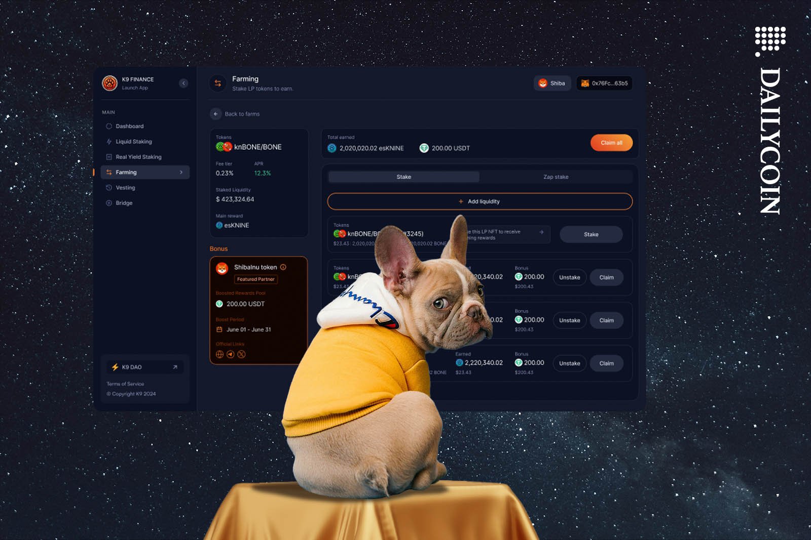 Shibarium's K9 Finance Unveils Three-Phase Plan to Revolutionize DeFi for SHIB Army