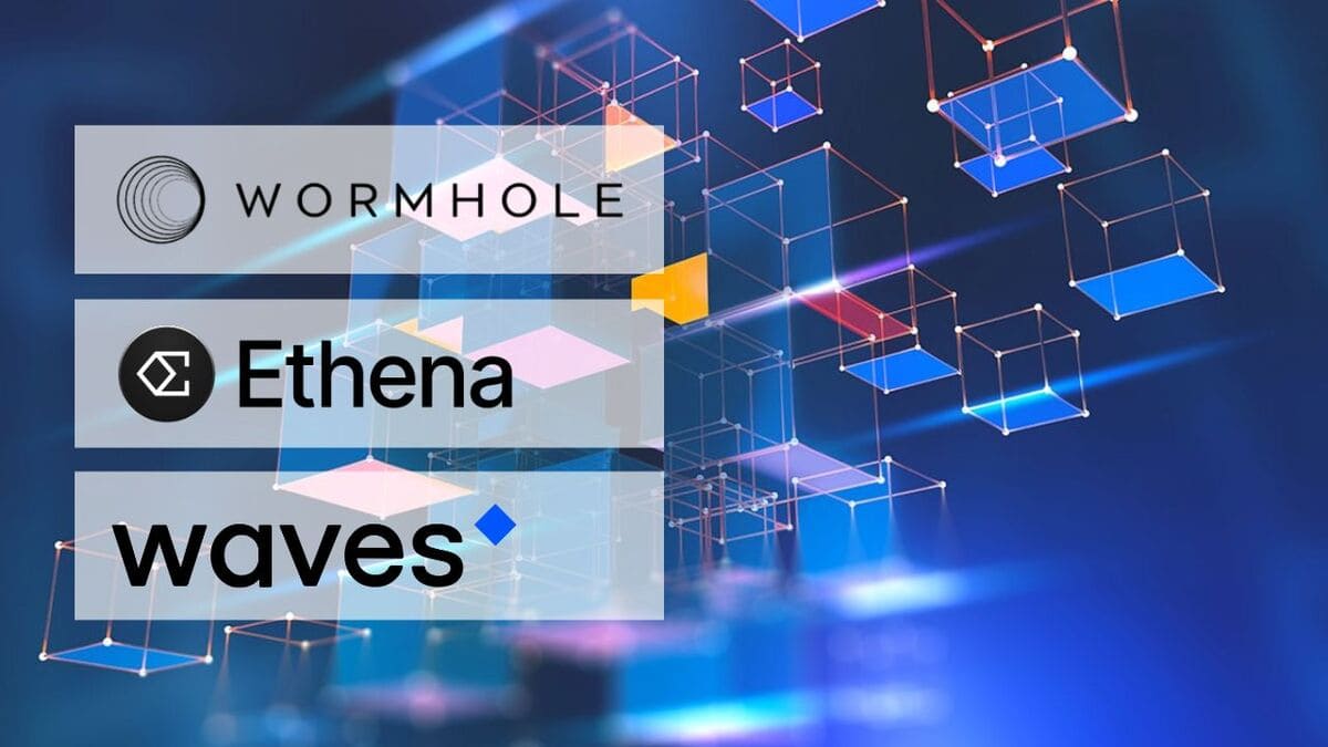 Wormhole, Ethena und Waves führen den Hype um digitale Token an