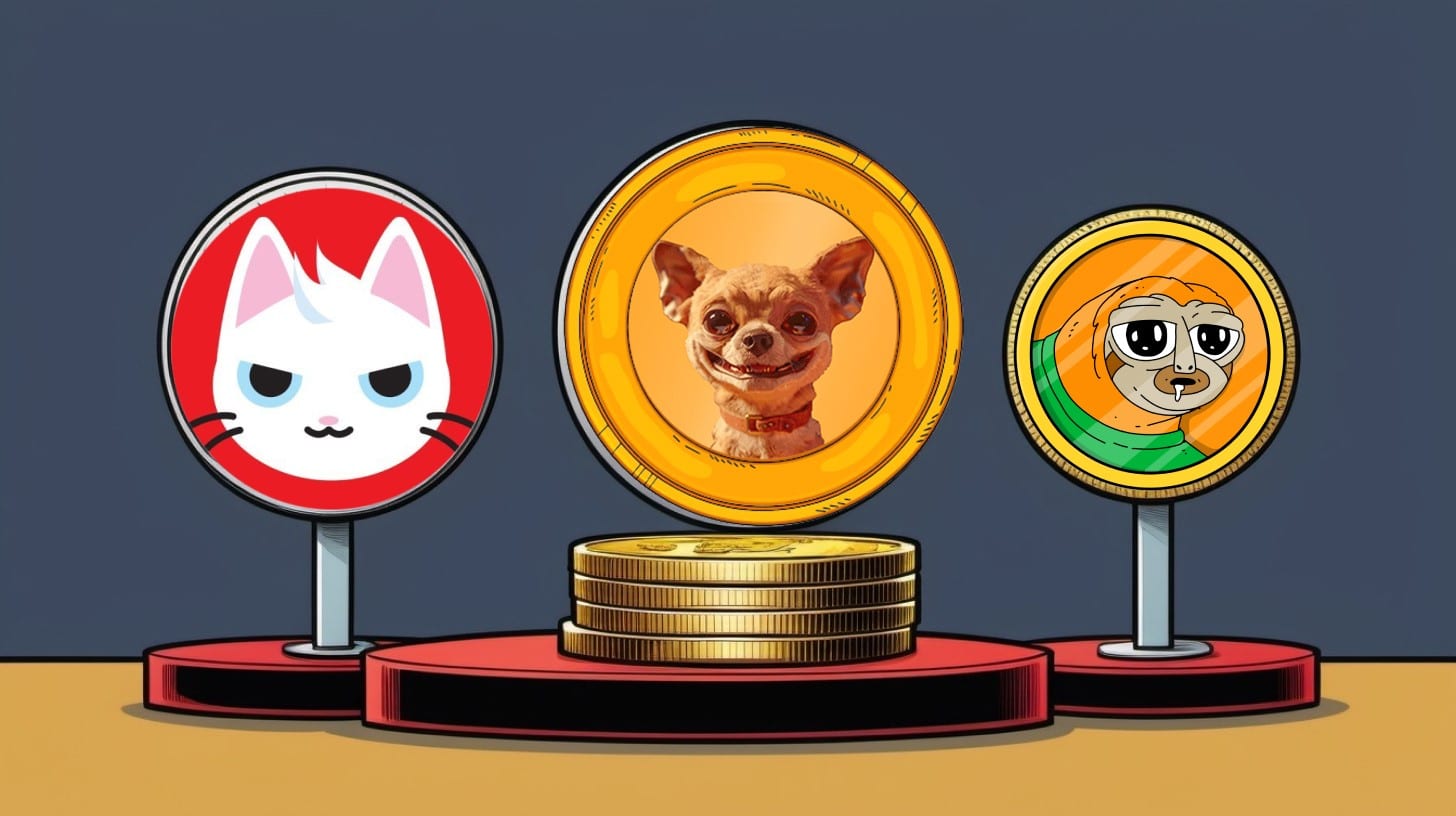 Three Meme Coins Poised for 10x Growth by April's End