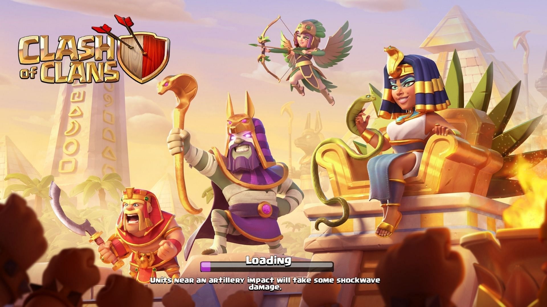 Clash of Clans : obtenez le skin gratuit du Roi d'Égypte !