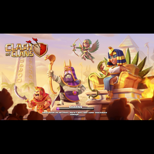 Clash of Clans : obtenez le skin gratuit du Roi d'Égypte !