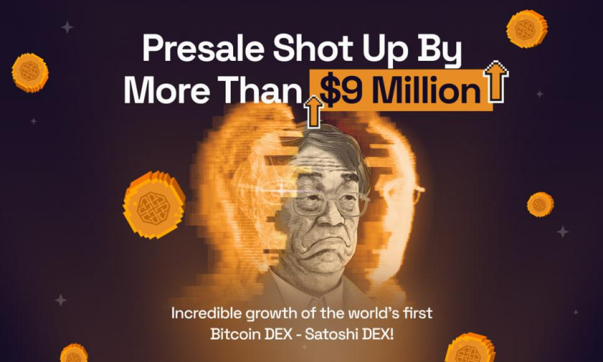 La prévente de Satoshi DEX atteint 9 millions de dollars, amenant le trading de Bitcoin à la blockchain Stacks