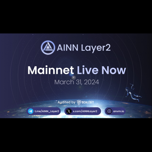 AINN Layer2 Mainnet Debuts with Record-Breaking $600M TVL