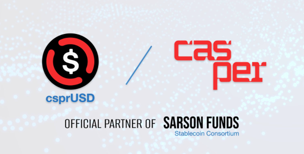 Sarson Funds lance le stablecoin csprUSD sur le réseau Casper pour améliorer la stabilité des crypto-monnaies