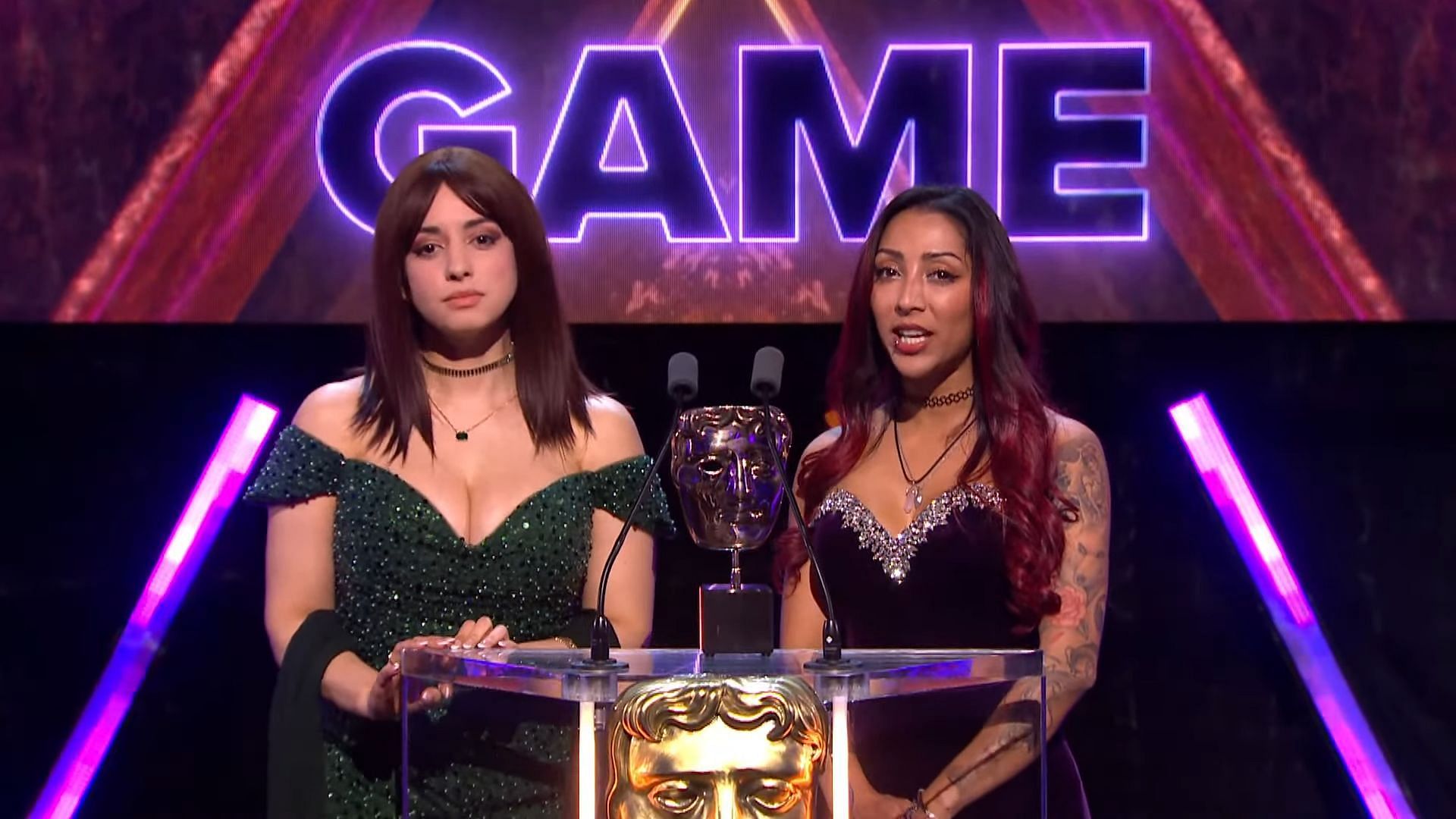 Tourettes Sieg: Die süße Anita schreibt als Moderatorin der BAFTA Game Awards Geschichte