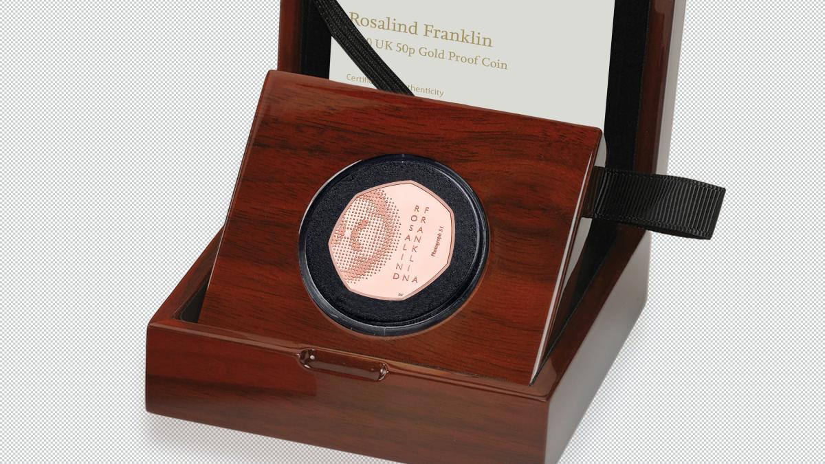 La Monnaie royale lance une pièce commémorative pour commémorer l'héritage de Rosalind Franklin