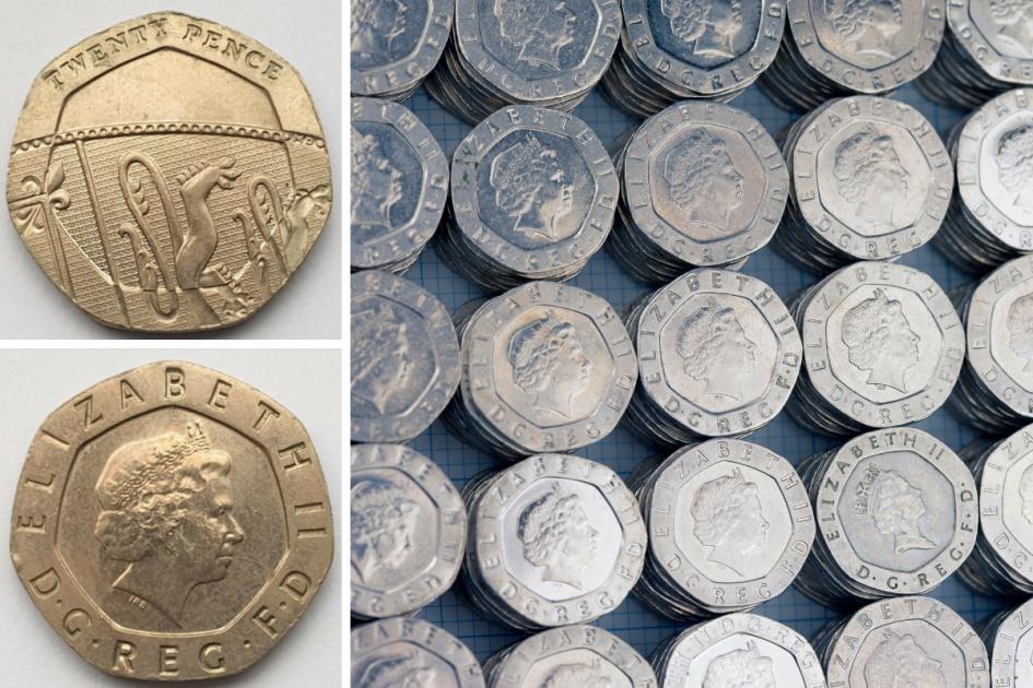 Undated "Mule" 20p Coins from 2008 Emerge as Rare Find