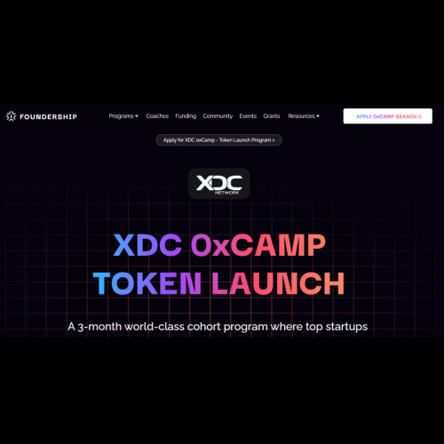 Foundership and XDC Team Up to Fuel Web3 Innovation with Token Launch Program