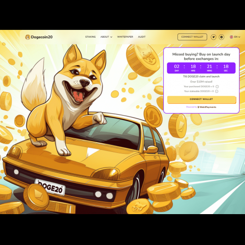 Dogecoin20: 새로운 유틸리티 중심의 밈 코인 출시, 수요 폭발, 출시 날짜 가속화