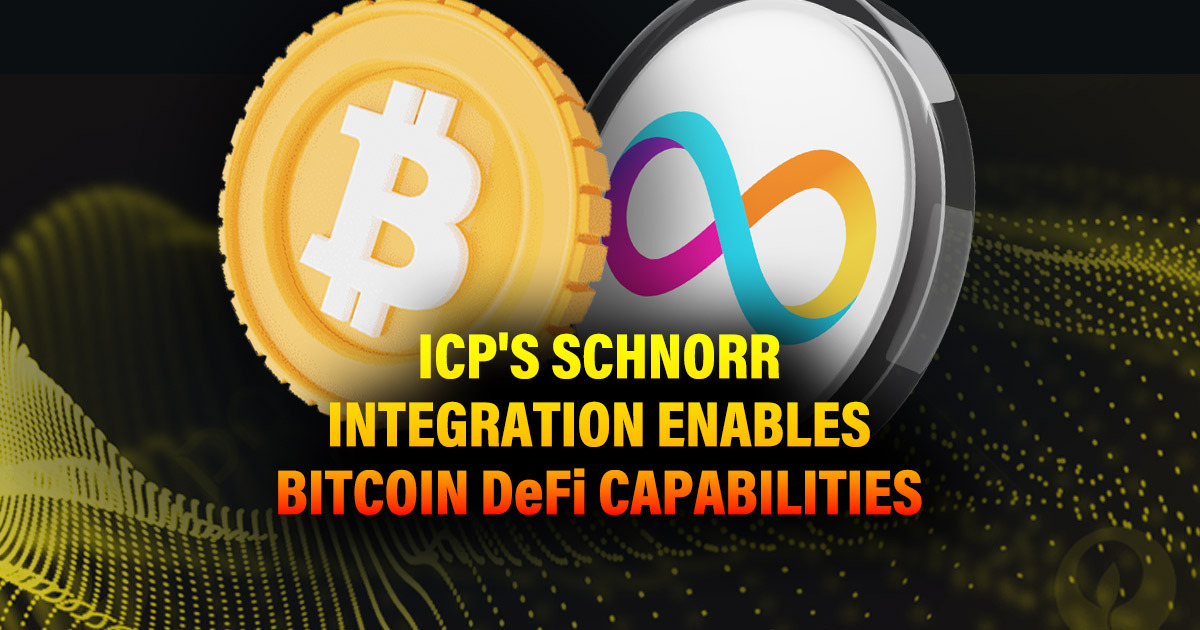 Die bahnbrechende Innovation von ICP treibt die DeFi-Fähigkeiten von Bitcoin voran