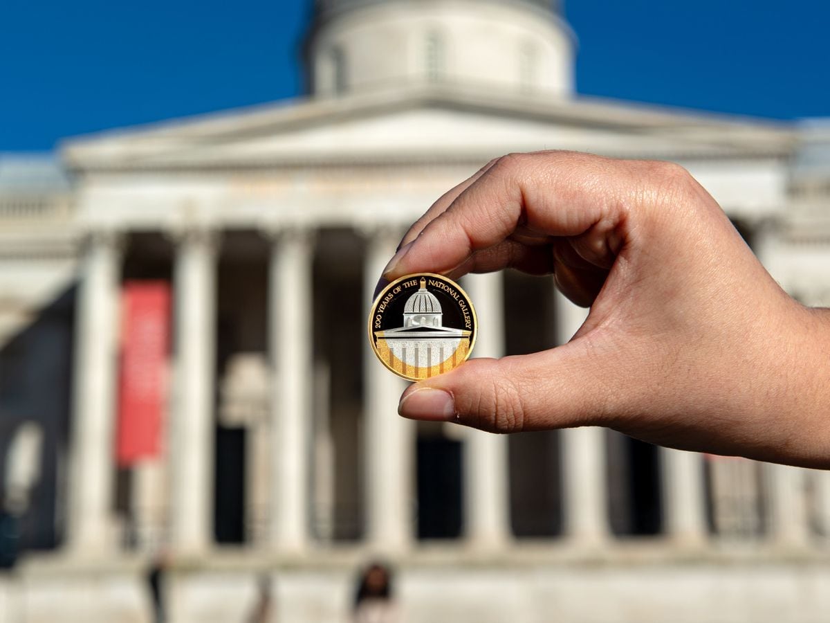 La Monnaie royale émet une pièce commémorative pour marquer le bicentenaire de la National Gallery de Londres