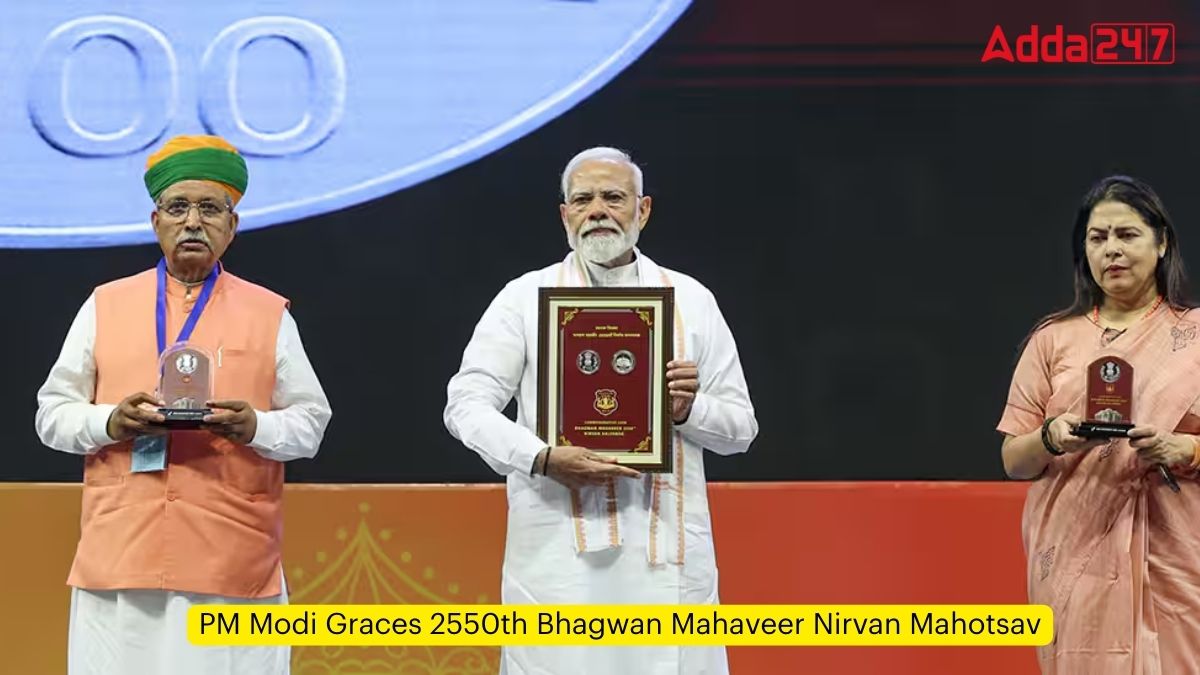 Le Premier ministre Modi inaugure les célébrations historiques de Mahavir Jayanti