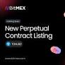 BitMEX lance le contrat perpétuel TONUSD avec un effet de levier 20x