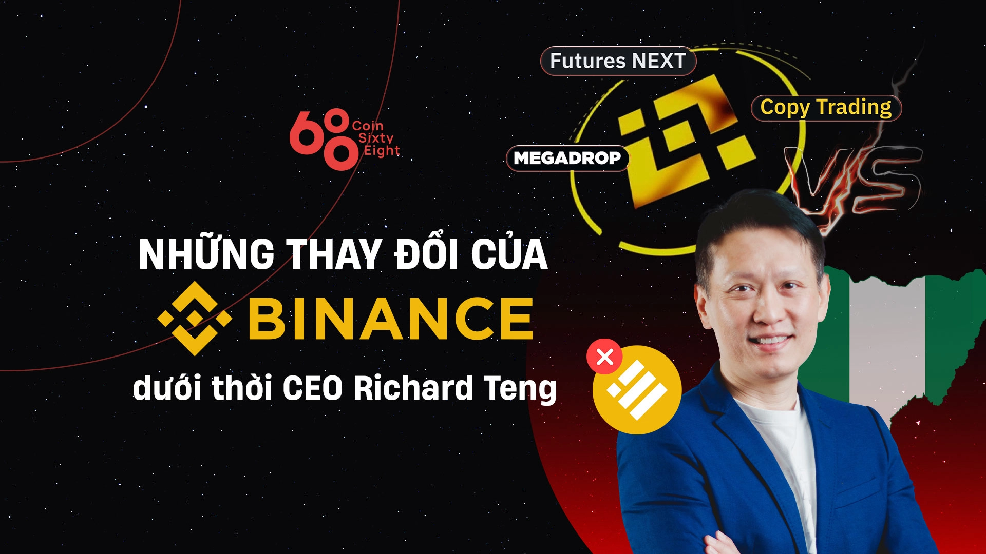 Binance、CEO Teng Teng の下で法的課題の中で成長を変革