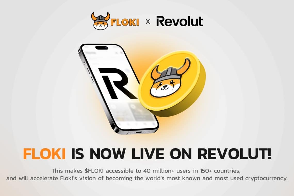 FLOKI が Revolut で利用可能になり、4,000 万人のユーザーに到達