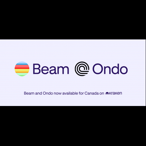 Kraken 新增 Beam (BEAM) 和 Ondo (ONDO) 在加拿大进行交易