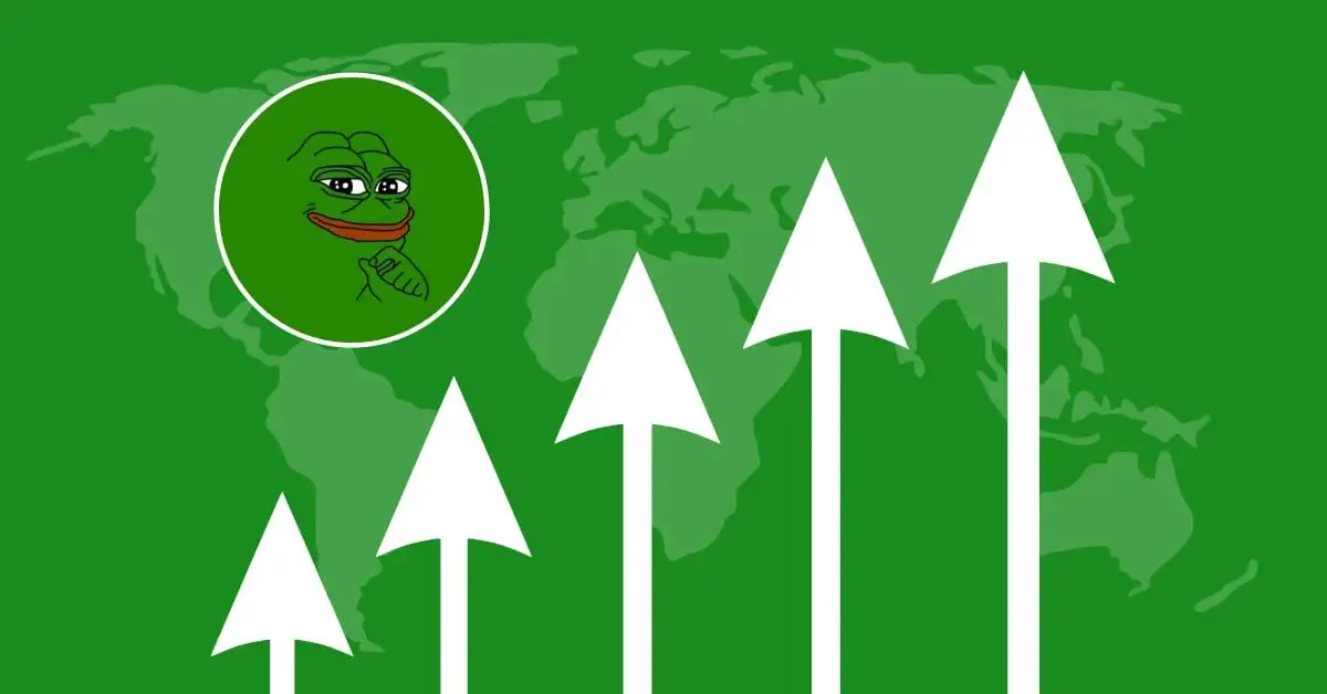 Pepe Meme 币在加密货币多元化浪潮中飙升 17%