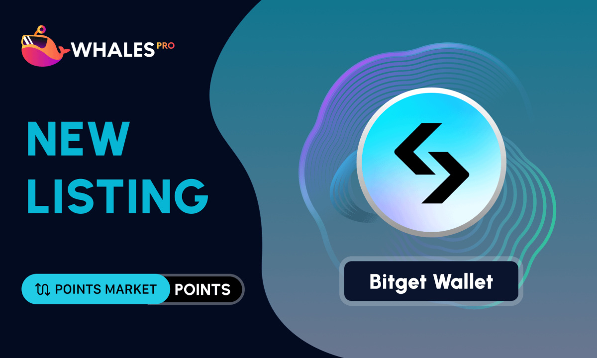 Bitget Wallet's BWB Points Make History on Whales Market, Surpassing Industry Giants