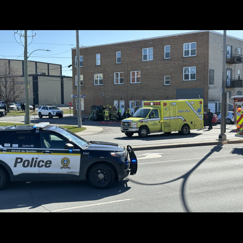 Une personne blessée dans un accident de voiture sur l'avenue Saint-Joseph