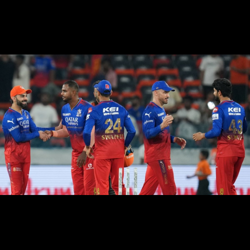 Royal Challengers Bangalore가 치열한 경쟁에서 Sunrisers Hyderabad를 이겼습니다.