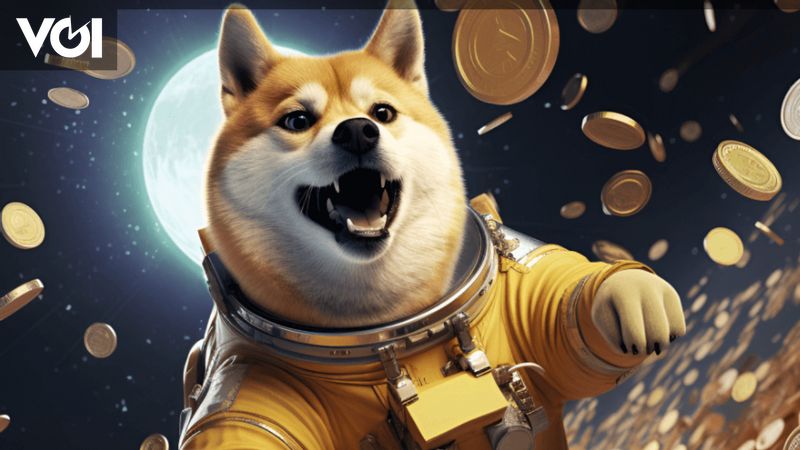 DOG Meme Coin Soars 73%, Captivating Crypto Community