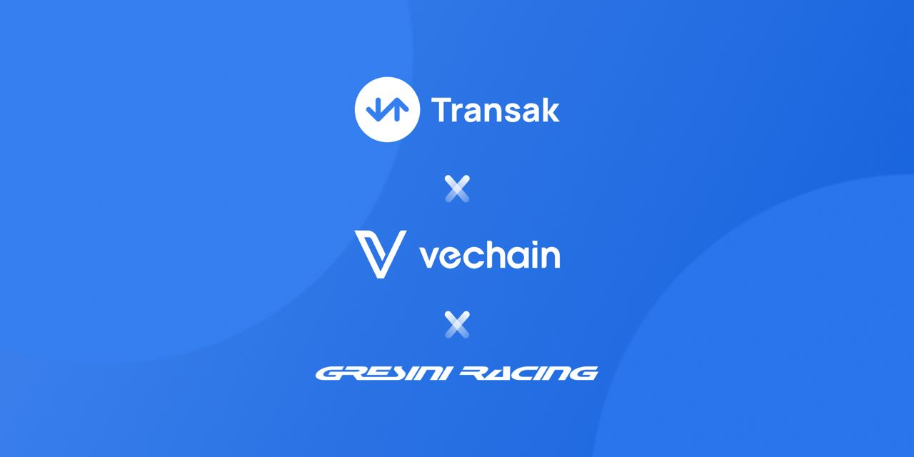 Transak Powers Gresini's NFT Marketplace Debut on VeChain, Unlocks Global NFT Accessibility