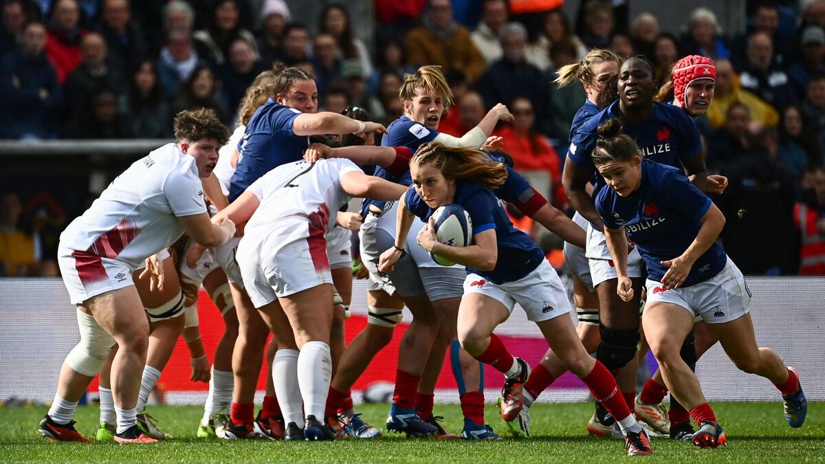 L'Angleterre bat la France au Tournoi des Six Nations féminin