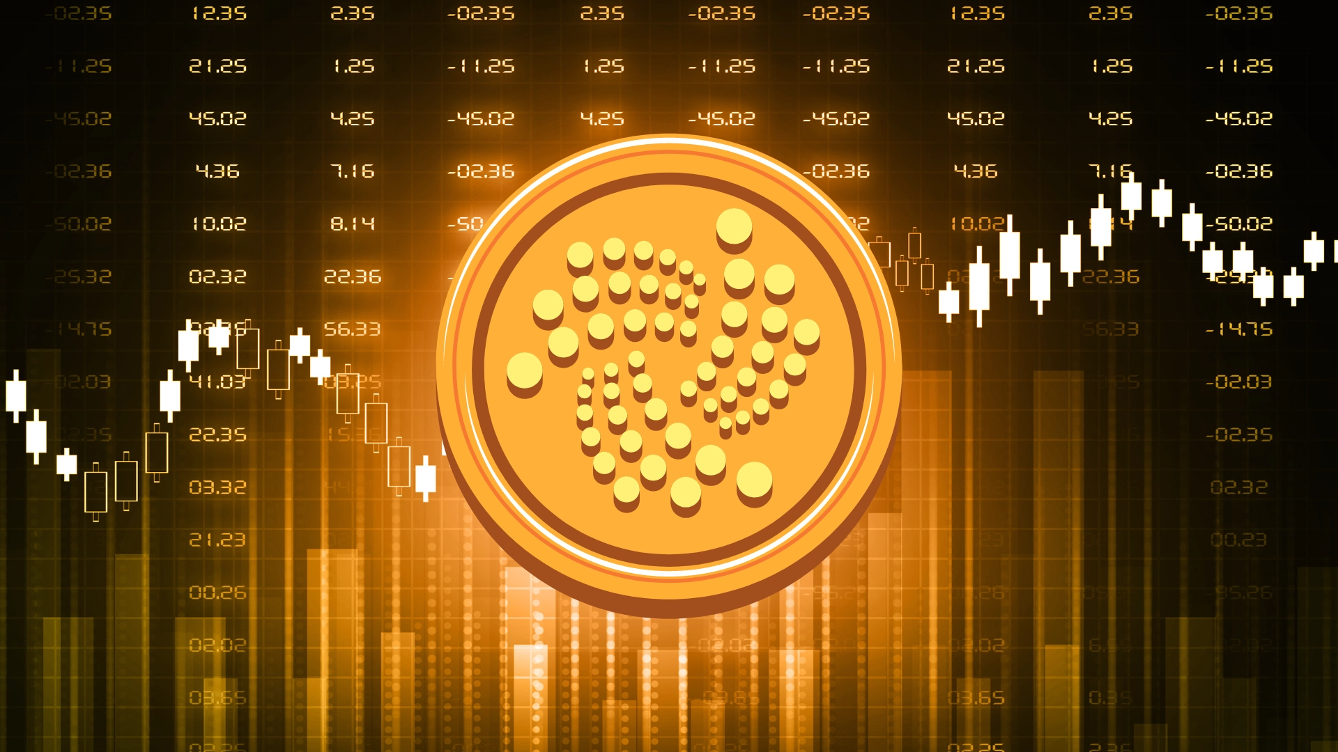 IOTA 加密货币在市场看跌的情况下暴跌