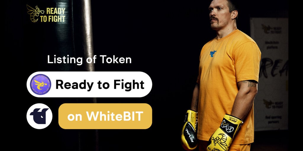 Ready to Fight-Token wird auf WhiteBIT eingeführt und setzt Web3-Innovationen für die Box-Community frei