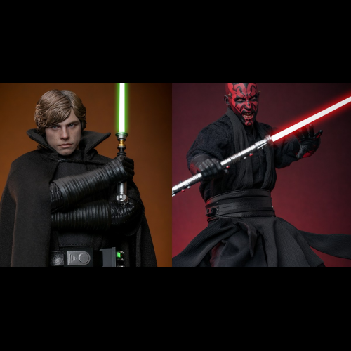 Hot Toys Unveils Enigmatic Dark Side Figures: Darth Maul and Luke Skywalker