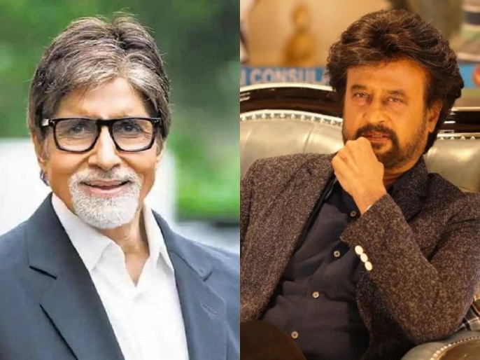 Iconic Actors Amitabh Bachchan and Rajinikanth Reunite in Heartwarming Embrace