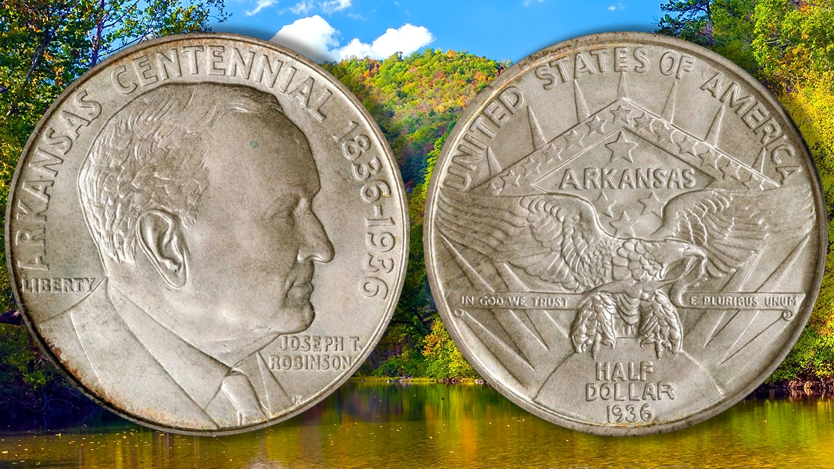 1936 年阿肯色羅賓遜半美元：歷史悠久的紀念幣