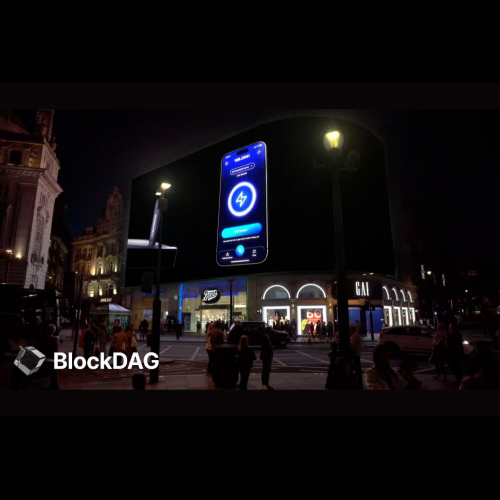 BlockDAG Illuminates Piccadilly Circus, Marking a Meteoric Rise Amidst XRP's Setbacks