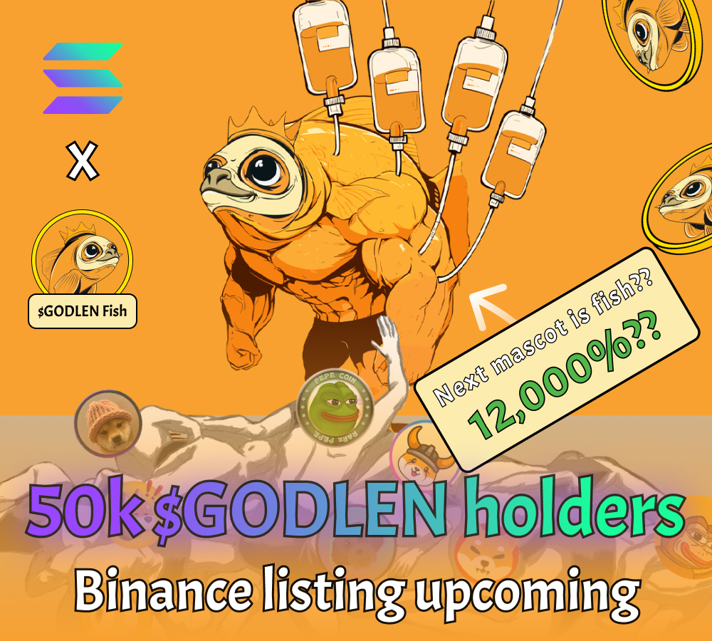 Golden Fish Memecoin: The World's First Crypto Lucky Charm