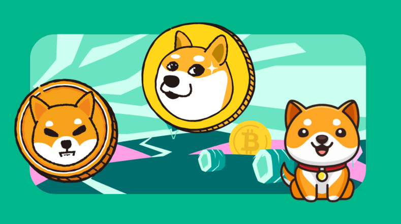 Dog Meme Coins Pump as Bitcoin Slides, SAMO And BENDOG Keep Weekly Streaks Going