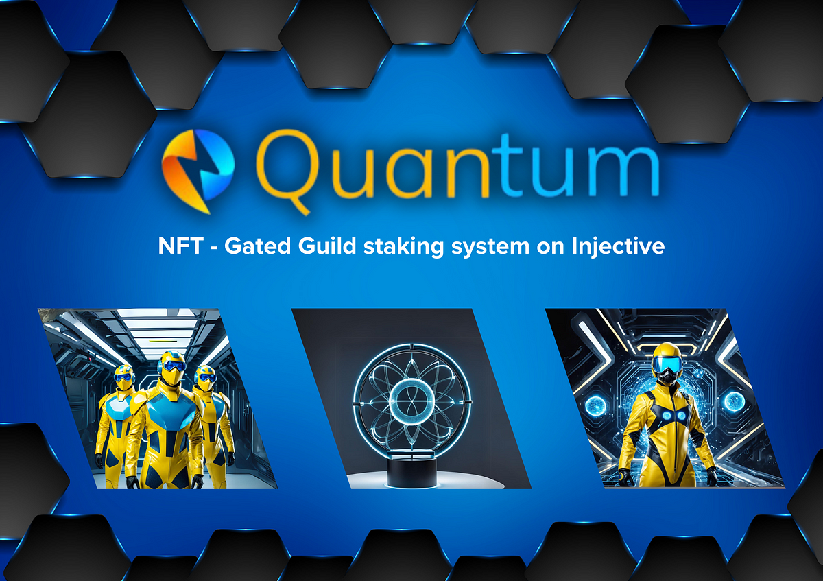 Quantum Finance - Gated Guild staking system on Injective